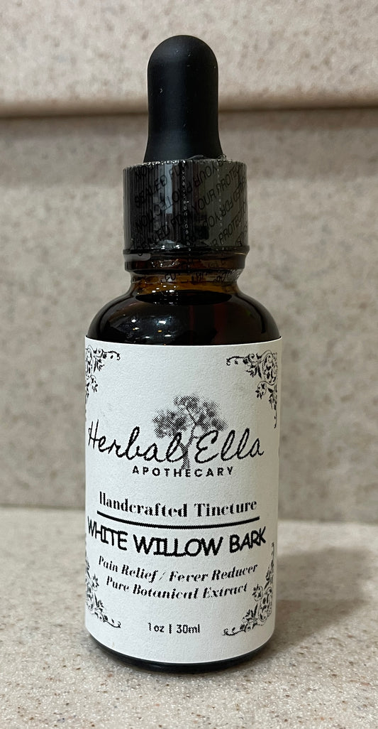 White Willow Bark for Natural Pain Relief - Herbal Ella's Botanical Tinctures