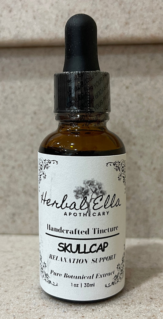 Skullcap for Stress Relief and Nervous System Support - Herbal Ella's Botanical Tinctures